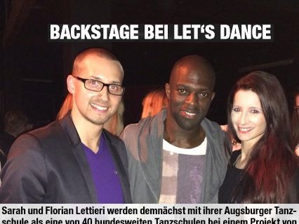 Sonntagspresse Augsburg 052015 Marion Buk-Kluger - Backstage bei Lets Dance