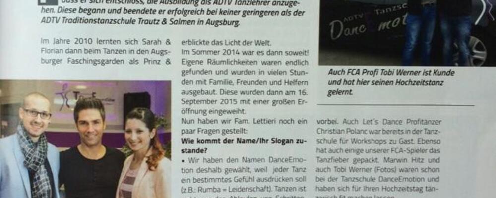 TRENDYone 2015  - Die Tanzschule der FCA-Profis