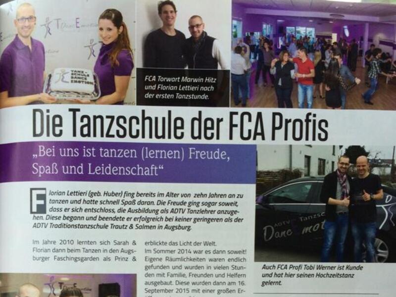 TRENDYone 2015  - Die Tanzschule der FCA-Profis