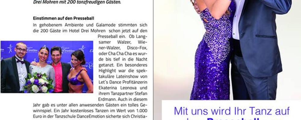TRENDYone 092016  - Einstimmen auf den Presseball 2016