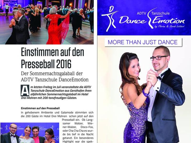 TRENDYone 092016  - Einstimmen auf den Presseball 2016